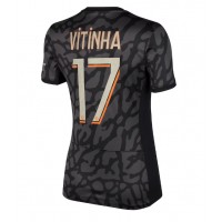 Paris Saint-Germain Vitinha Ferreira #17 3rd trikot Frauen 2023-24 Kurzarm